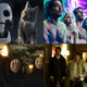 Clockwise from top left: Love Death + Robots, Now Apocalypse, What We Do In The Shadows & The Order.